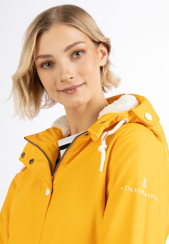 DreiMaster Maritim - Abrigo funcional en amarillo