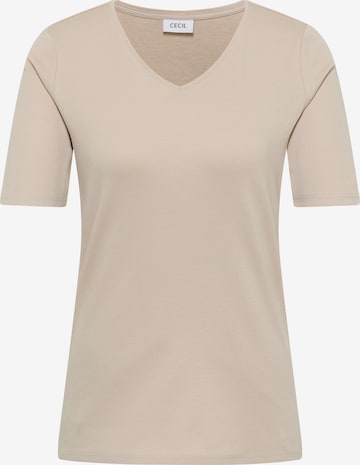 CECIL Shirt in Beige: front