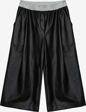 Gulliver Wide leg Pants in Black: front