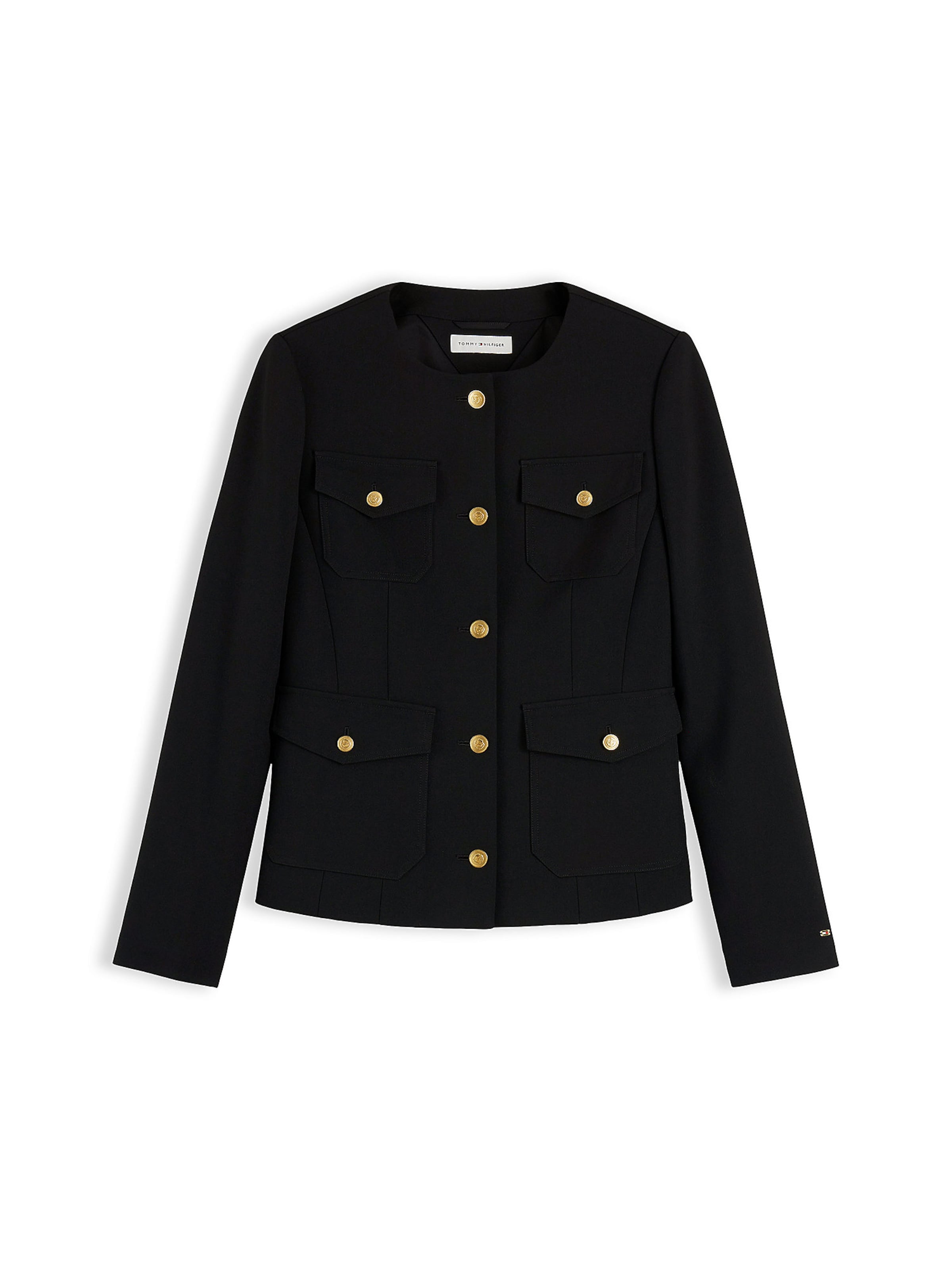 TOMMY HILFIGER Between-season jacket in XXS in Black, Item view