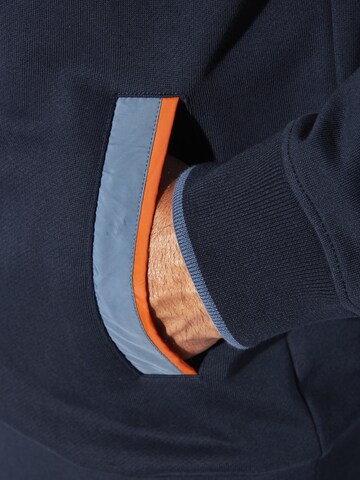 Jan Vanderstorm Sweat jacket 'Lindsen' in Blue