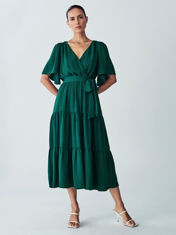 Willa Kleid 'Karis' in Grün: Vorderseite