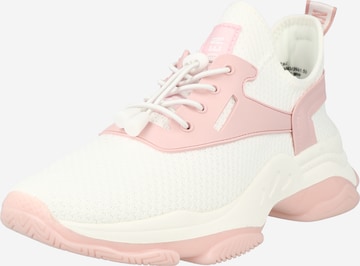 STEVE MADDEN Platform trainers 'Match' in Pink: front