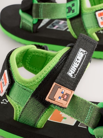 Next Avonaiset kengät 'Minecraft' värissä musta