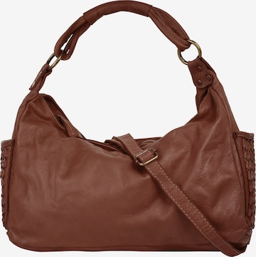 Samantha Look Handtasche in Braun: Vorderseite
