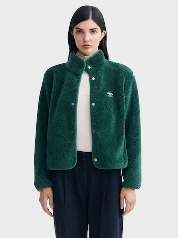 Thinking MU - Casaco de velo ' KOURTNEY ' em verde: frente
