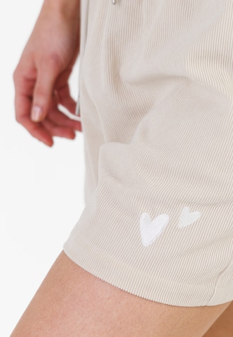 Regular Pantalon 'Kim Cordashian' Kleinigkeit en beige