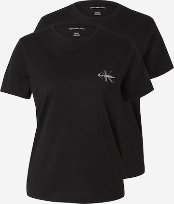 Calvin Klein Jeans Футболка в Черный: спереди