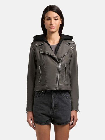 khujo Between-Season Jacket 'Yael' in Black: front