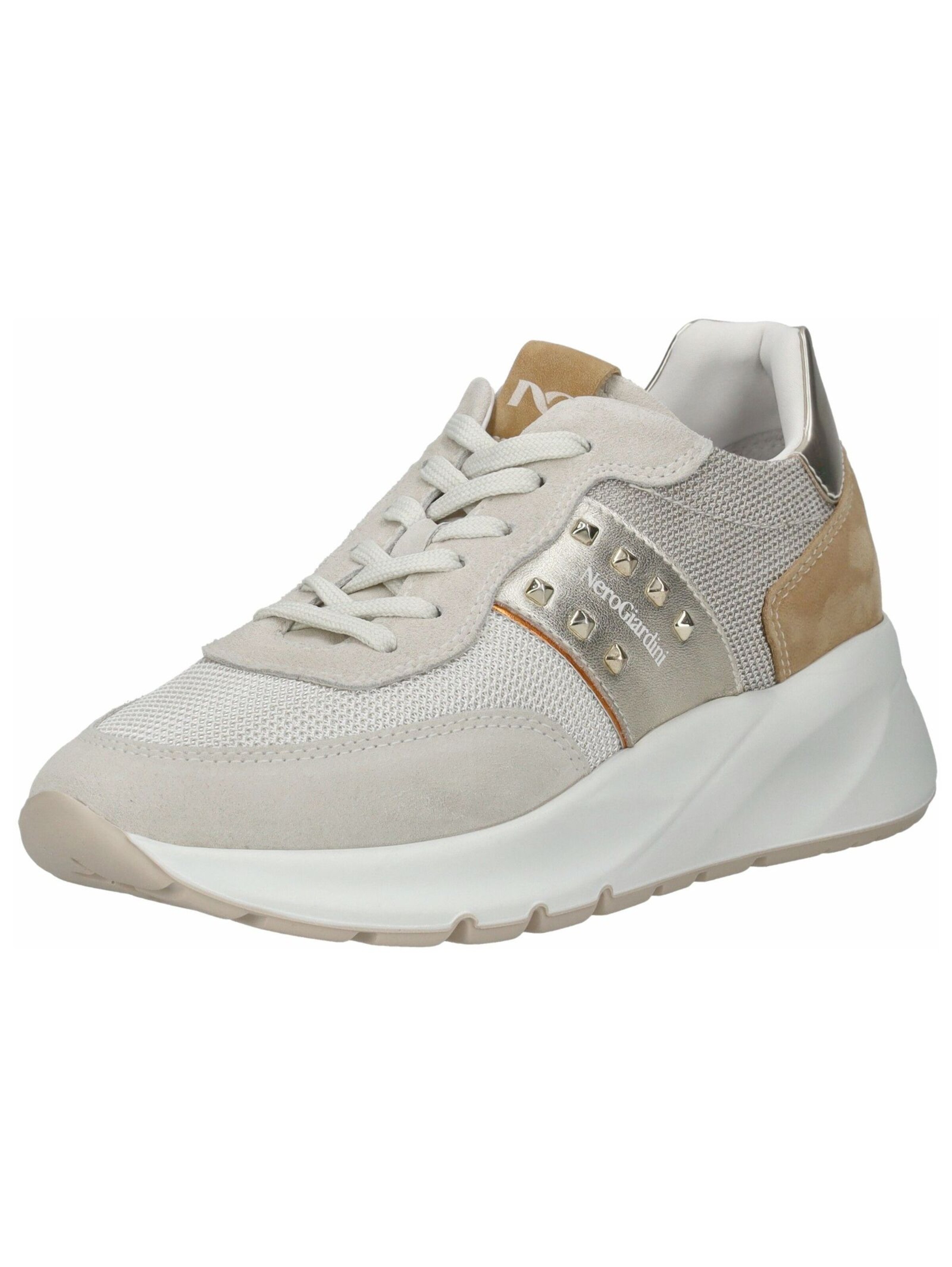 Nero Giardini Sneakers laag in Beige: voorkant