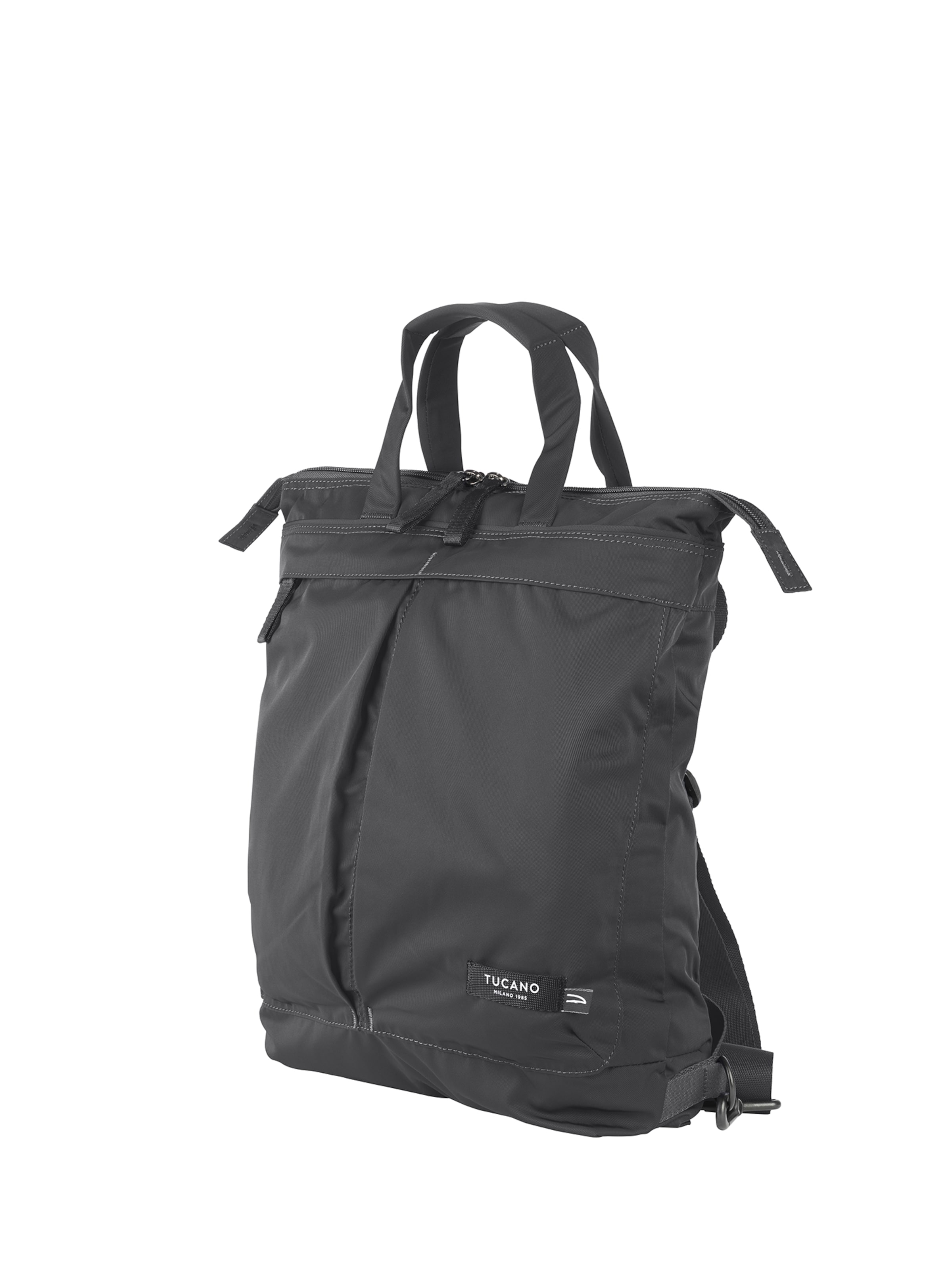 Zaino 'Zaino Unisex Tucano Recycled PET con Zip - 35x42x8 cm' di TUCANO in nero