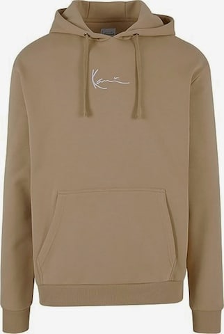 Karl Kani Collegepaita 'Essential' värissä ruskea: etupuoli