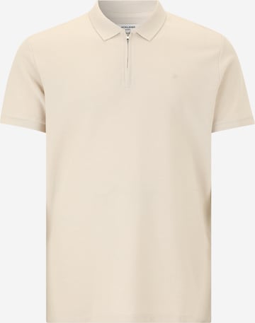 smėlio Jack & Jones Plus Marškinėliai 'JJEAUSTIN': priekis