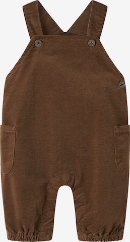 Baggy Salopette 'NBMBEN' NAME IT en marron : devant