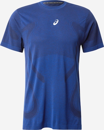 ASICS Tehnička sportska majica 'Road' u plava / tamno plava / bijela, Pregled proizvoda