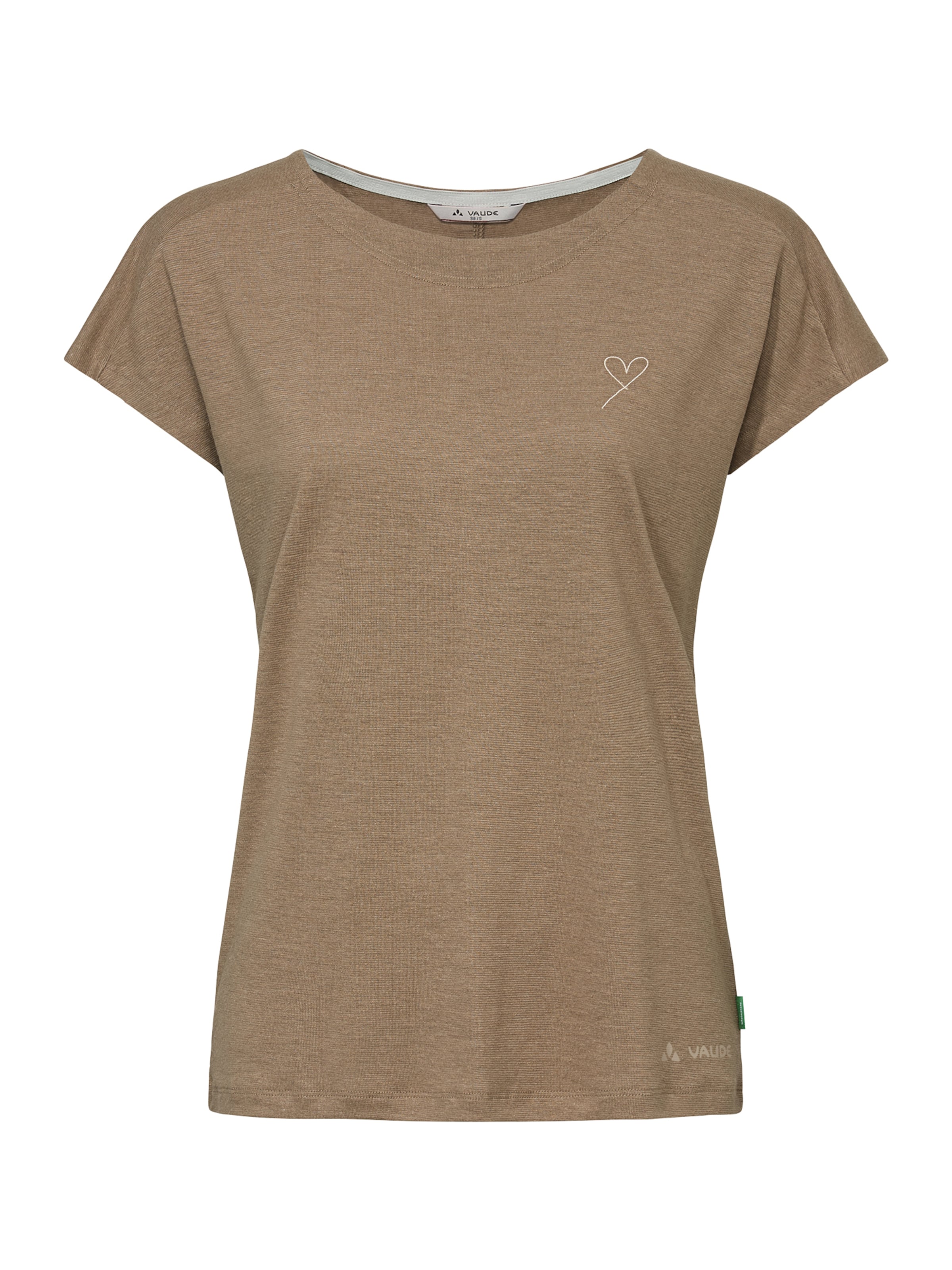 VAUDE Performance shirt 'Neyland' in Beige: front