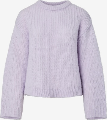 Pullover 'DORTHEA' di PIECES in lilla: frontale