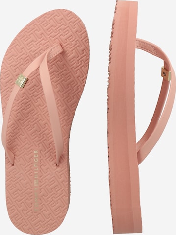 TOMMY HILFIGER T-Bar Sandals in Pink