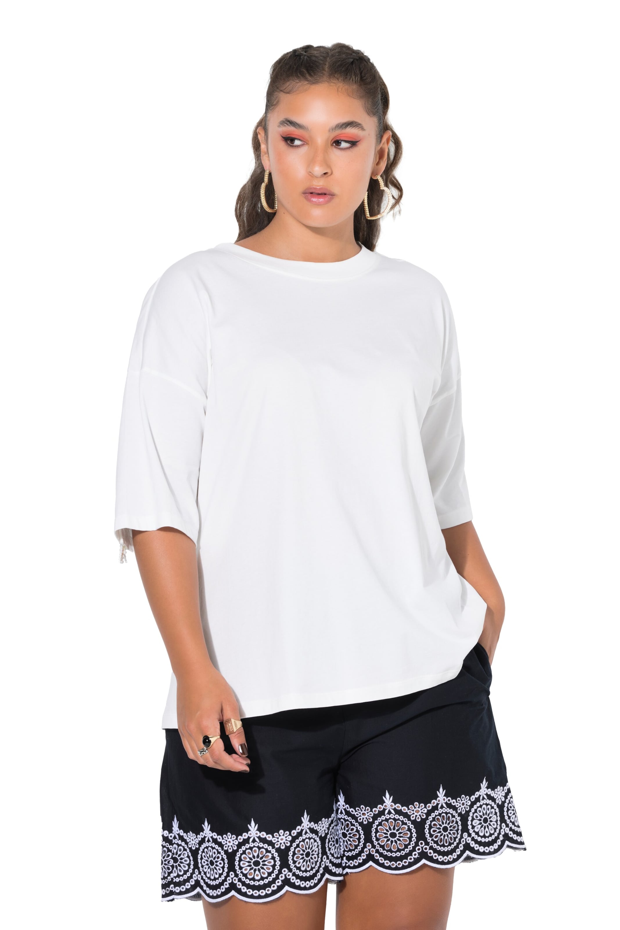 Studio Untold Shirt in White: front