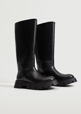 MANGO Boots 'Zayn' in Black