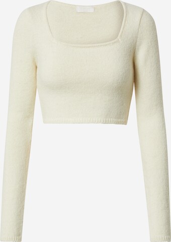 LeGer by Lena Gercke - Pullover 'Pina' em branco: frente