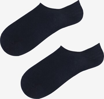 CALZEDONIA Ankle Socks in Blue: front