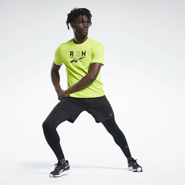 Reebok Slimfit Sportbroek in Zwart