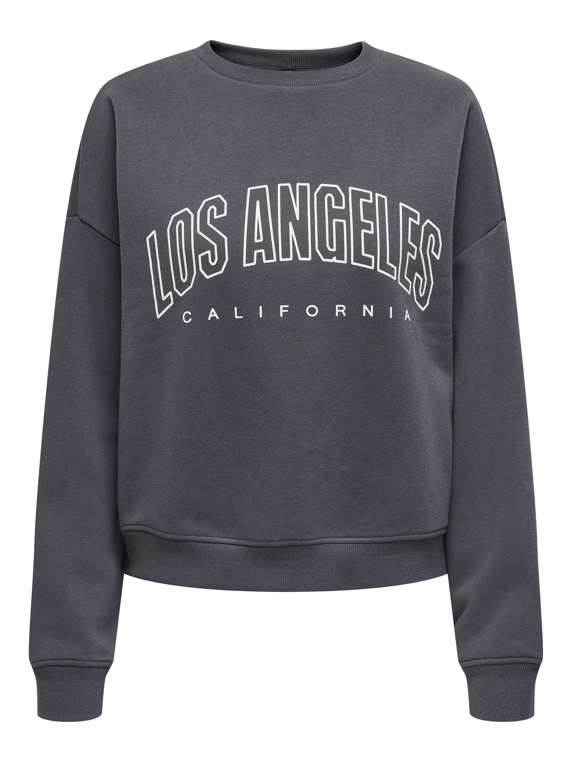 ONLY Sweatshirt in Grey: front