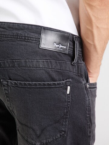 Pepe Jeans Regular Jeans 'CASH' in Schwarz