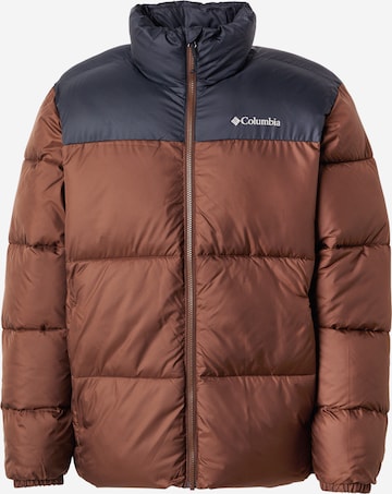 Veste outdoor 'Puffect III' COLUMBIA en marron : devant