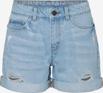 Noisy may Regular Jeans 'Smiley' in Blauw: voorkant