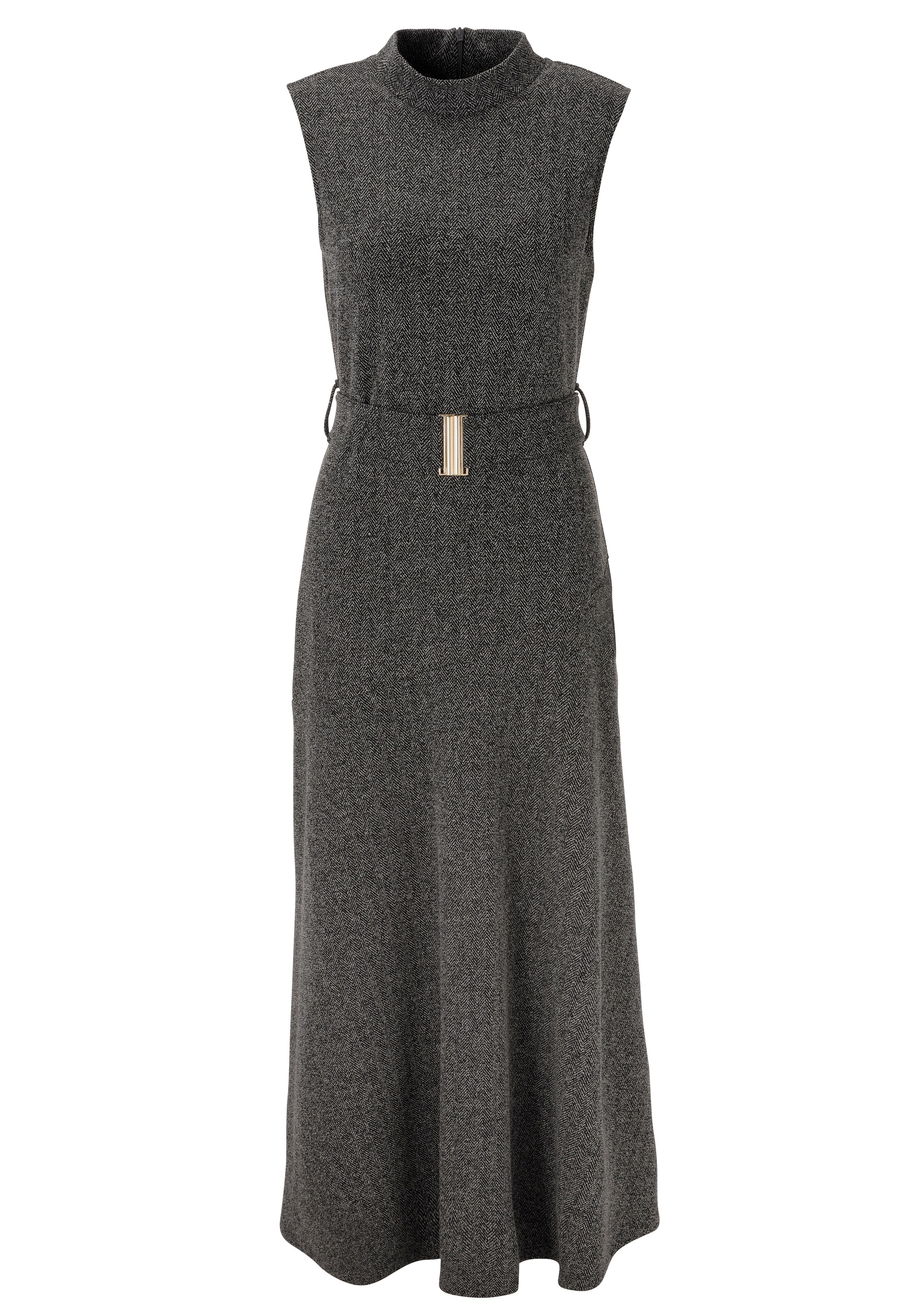 Aniston CASUAL Kleid in Grau: Vorderseite