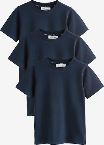 T-Shirt CLARKS en bleu : devant
