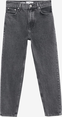 MANGO Regular Mom Jeans in Grau: predná strana