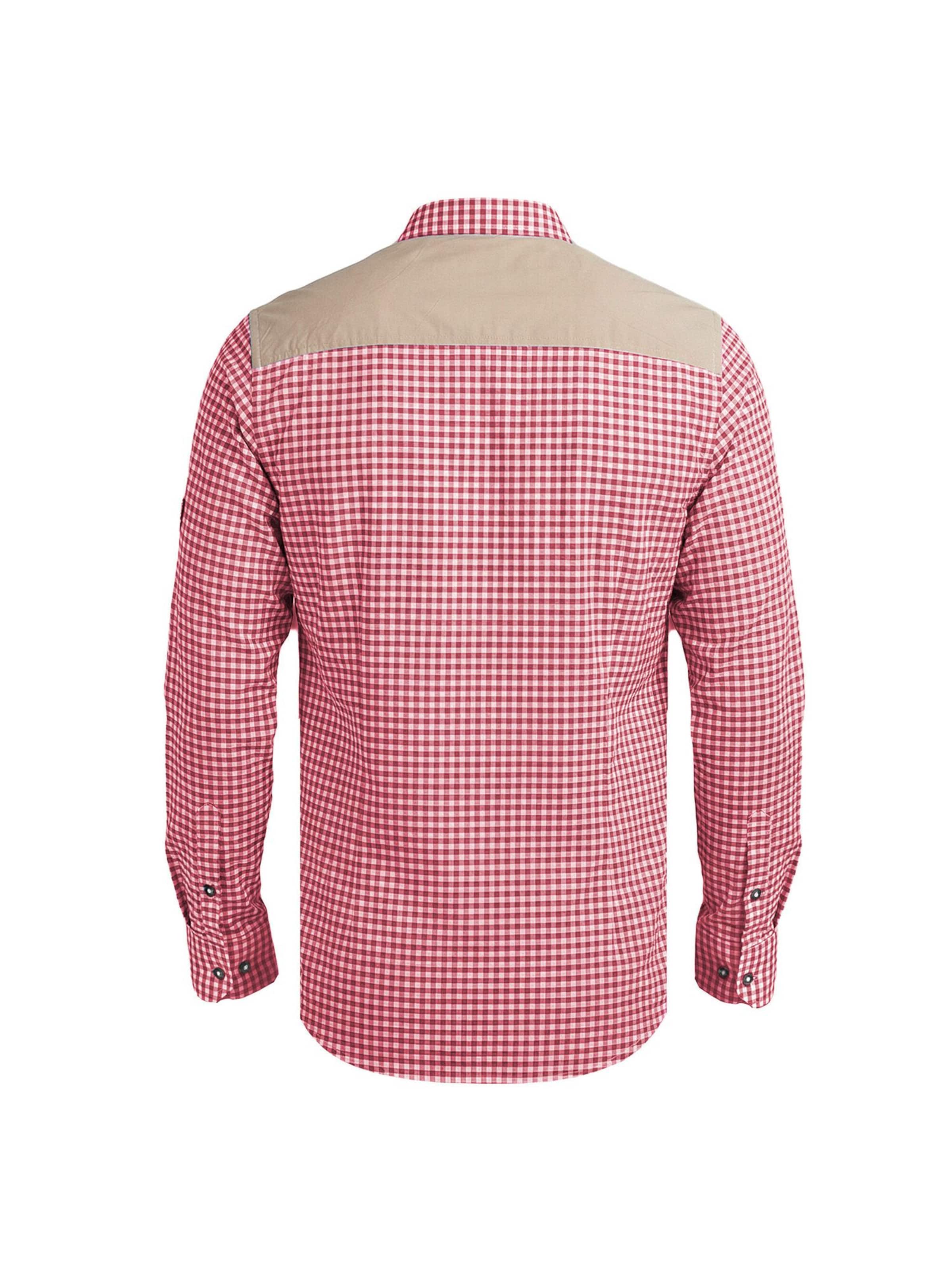 Steigenhöfer Regular Fit Hemd 'Leopold'‌ in Rot