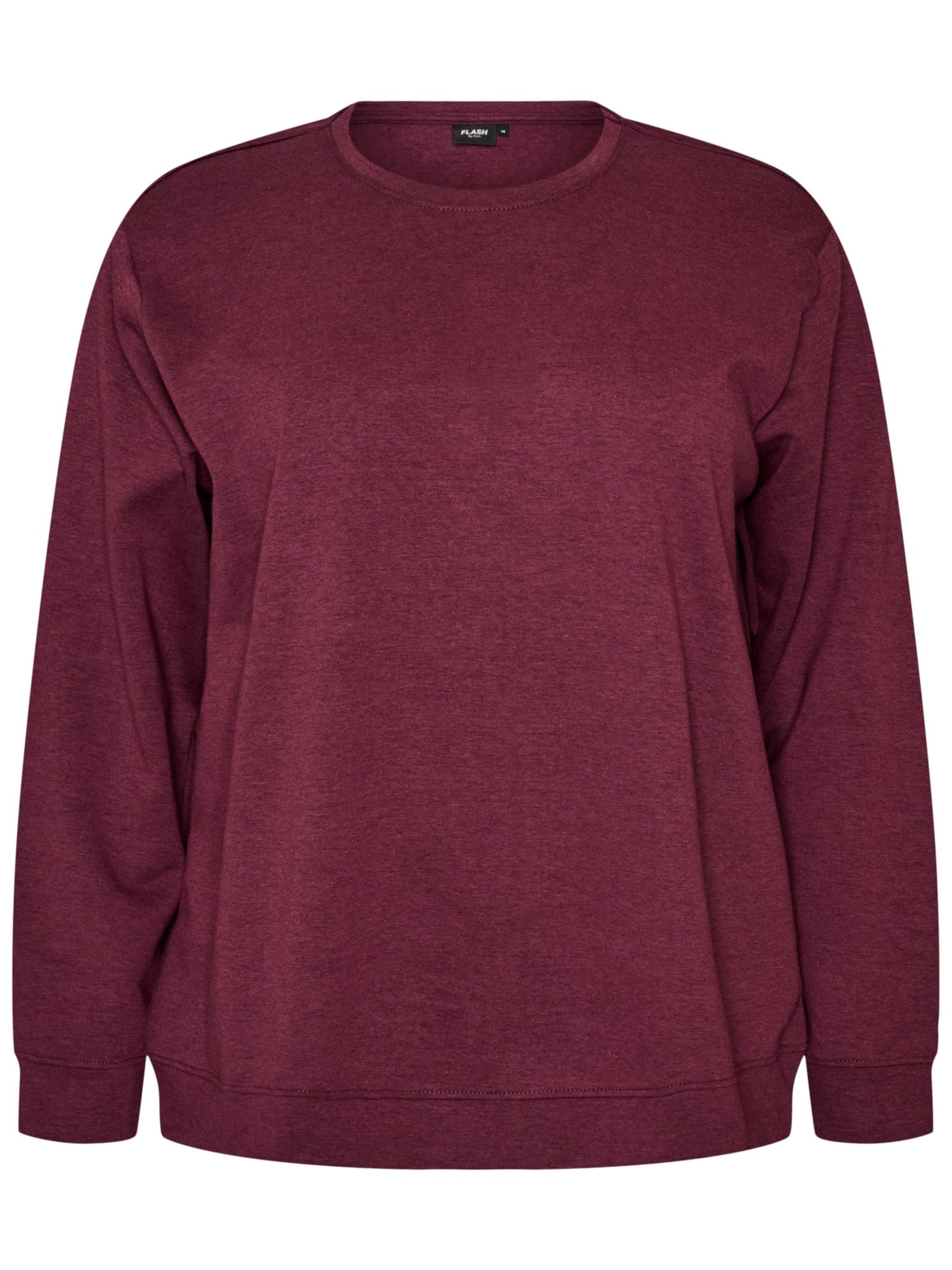 Zizzi - Sudadera en rojo: frente