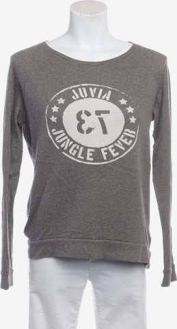 Juvia Sweatshirt / Sweatjacke S in Grau: predná strana