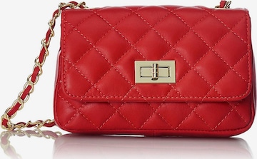 CHICCA BORSE Schoudertas in Rood: voorkant