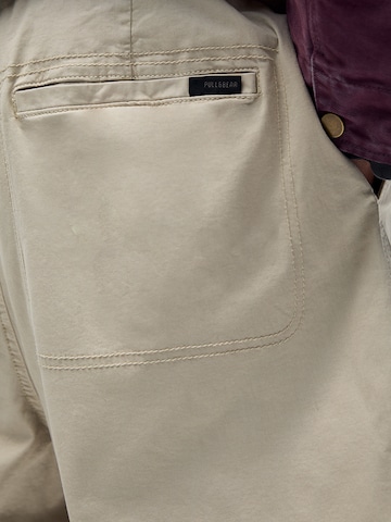 Pull&Bear Loose fit Trousers in Beige