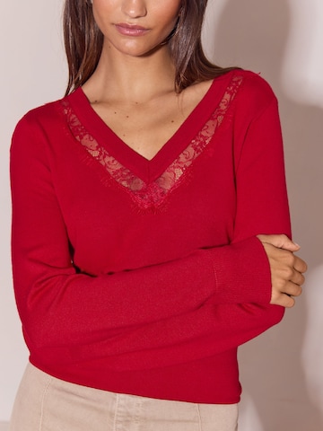 Lipsy Pullover i rød