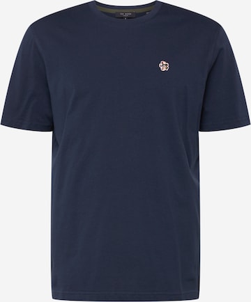 Ted Baker Shirt 'OXFORD' in Blauw: voorkant
