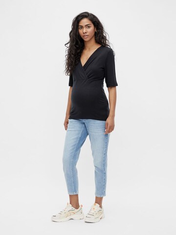 MAMALICIOUS Shirt 'Caylee Tess' in Black