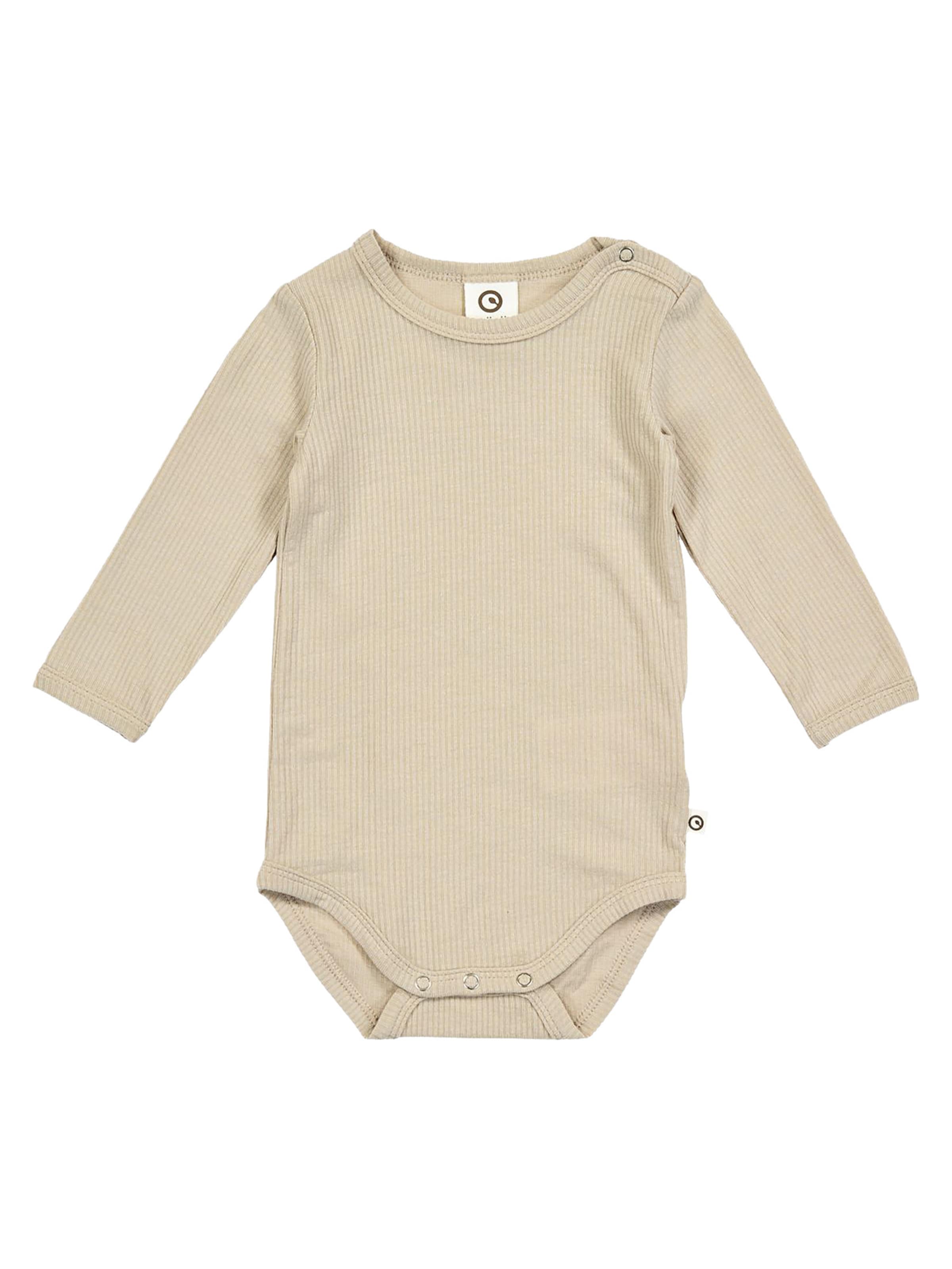 Müsli by GREEN COTTON - Macacão/Body em bege: frente