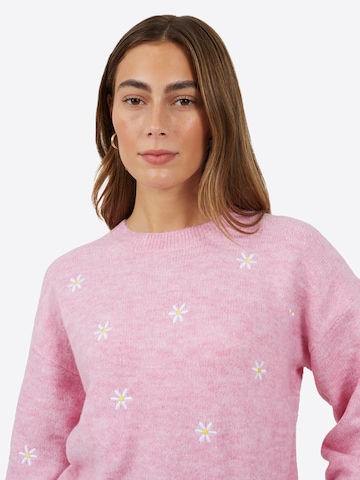 BRAVE SOUL Pullover i pink