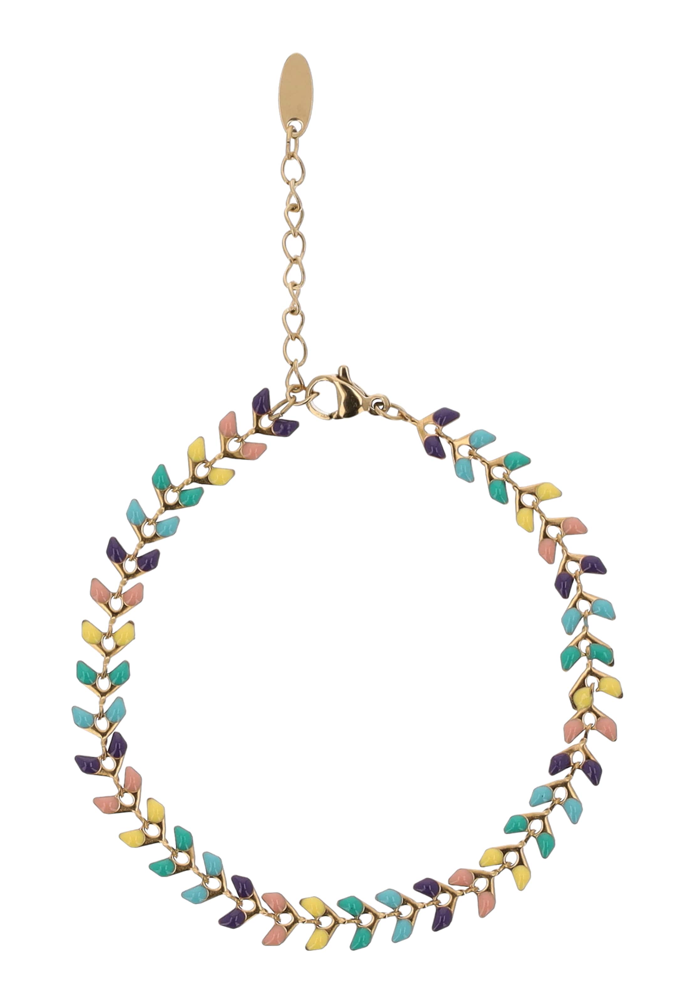 IZIA - Pulseira em mistura de cores: frente