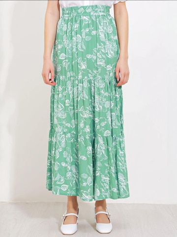 Bigdart - Saia em verde: frente