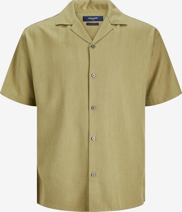 JACK & JONES Button Up Shirt 'Jude' in Green: front