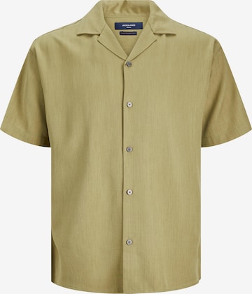 JACK & JONES Button Up Shirt 'Jude' in Green: front