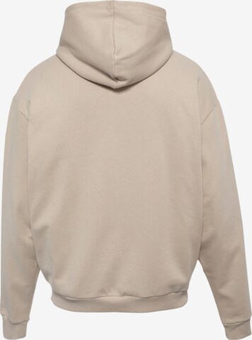 Karl Kani Zip-Up Hoodie in Beige