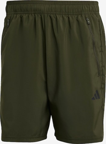 regular Pantaloni sportivi 'Train Essentials' di ADIDAS PERFORMANCE in verde: frontale